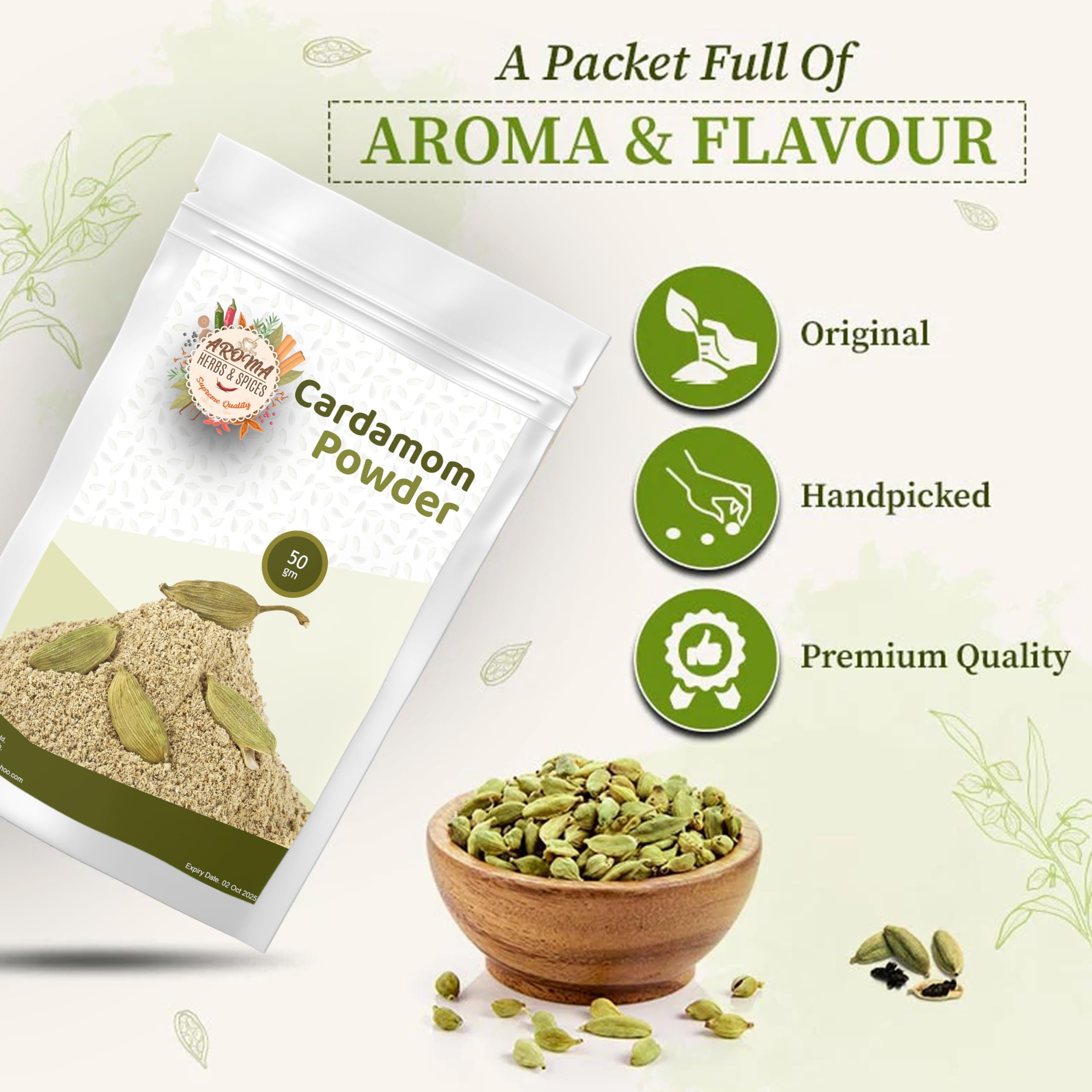 Buy Swad Cardamom Powder 50 Gm | Bazaar New York - View #13