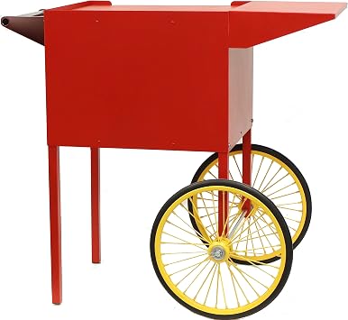 Medium Popcorn Cart for 6 and 8-Ounce Poppers