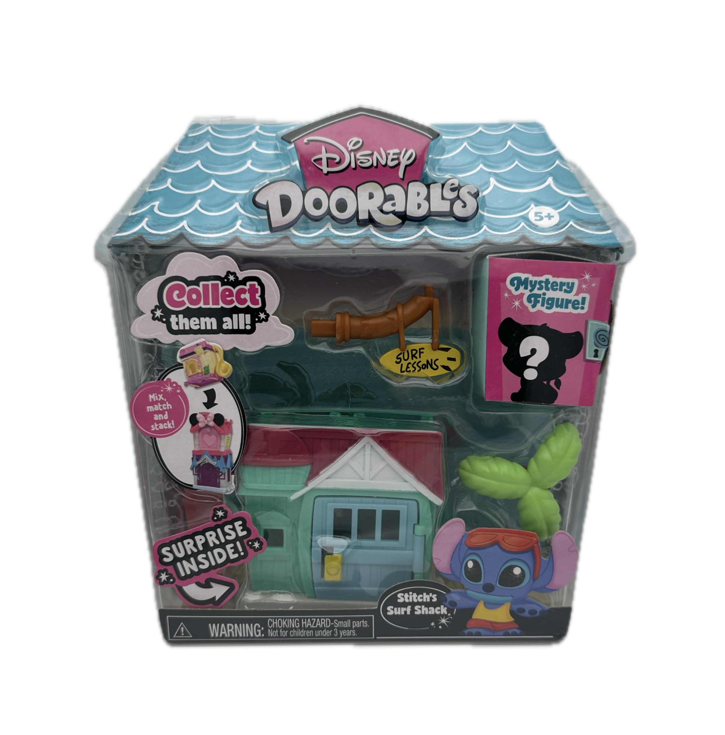 Disney Doorables Minis Garden Cottage (Stitch's Surf Shack)