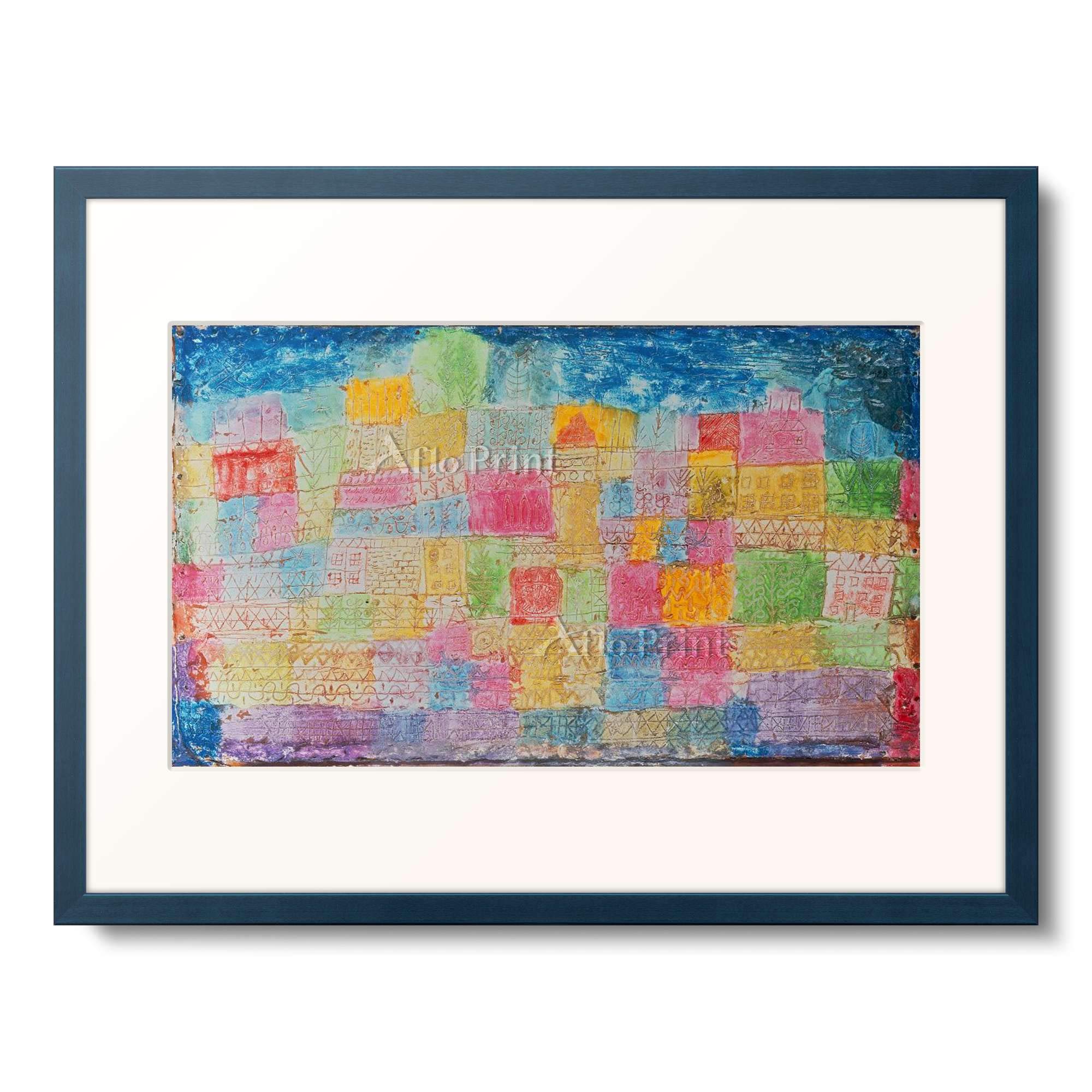 Amazon｜パウル・クレー Paul Klee 「Colourful landscape 1928
