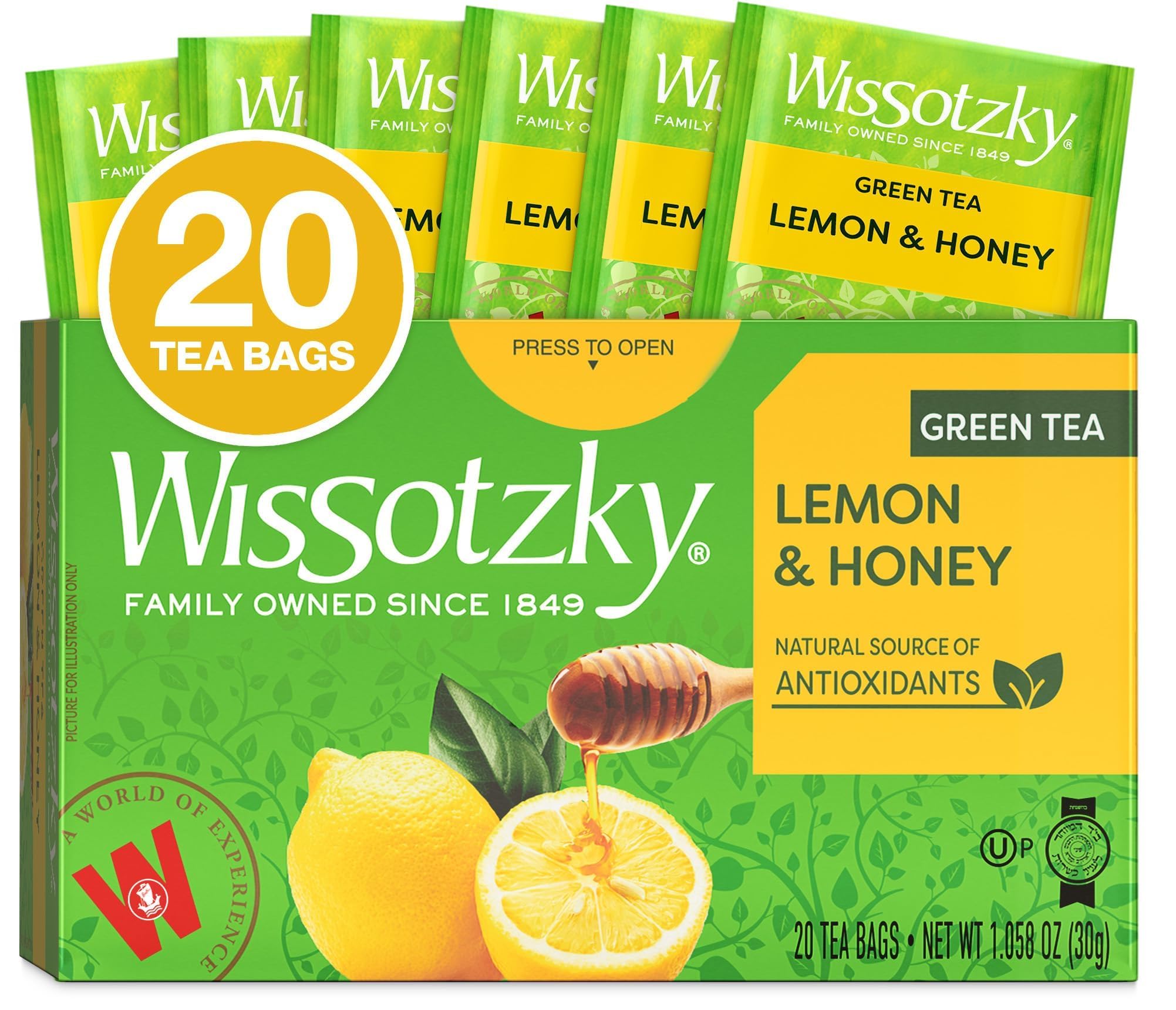 lemon tea　〜ティアナ　ウィッグ〜 Amazon.com : Wissotzky Lemon & Honey Green Tea, 20 Tea Bags