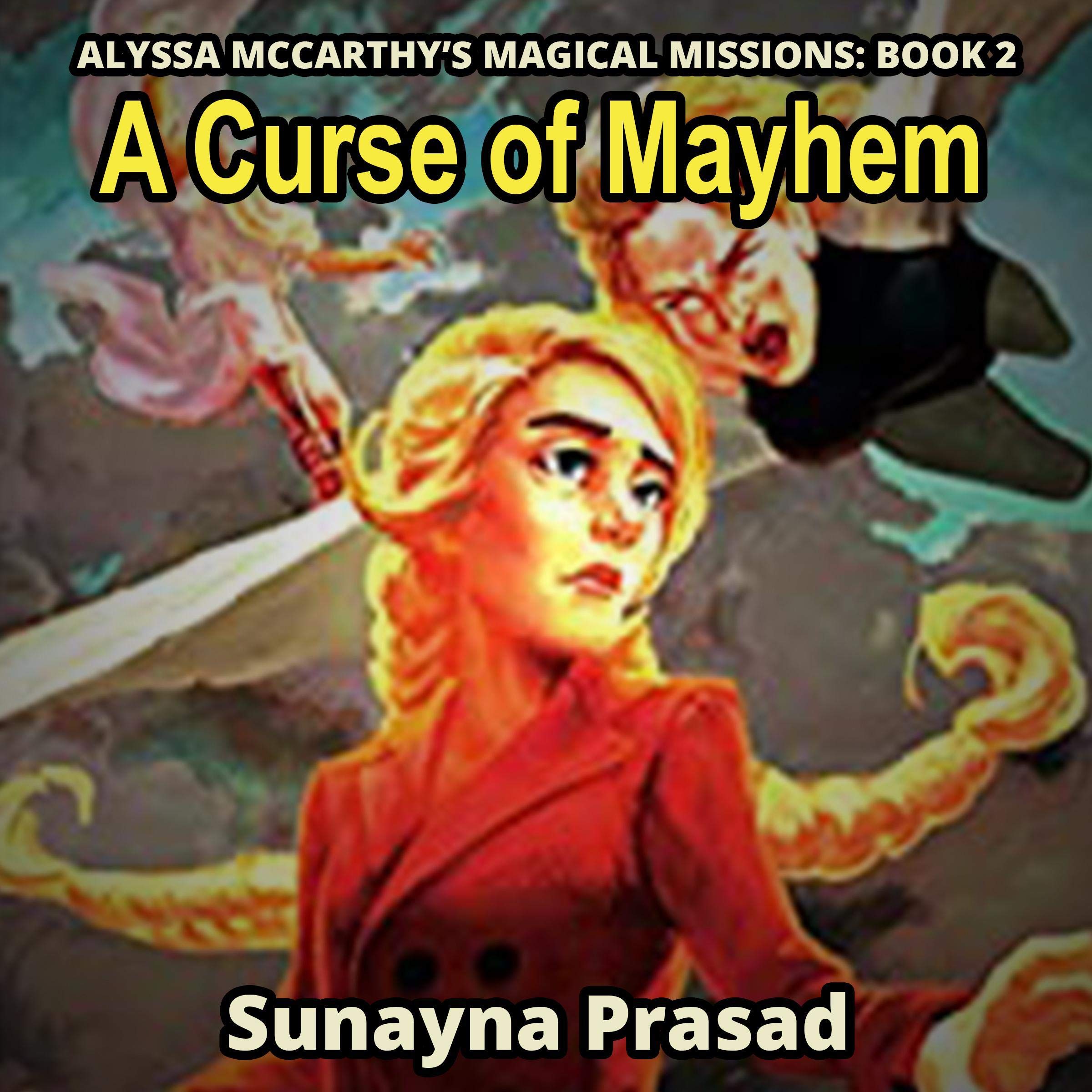 Cover art for A Curse of Mayhem