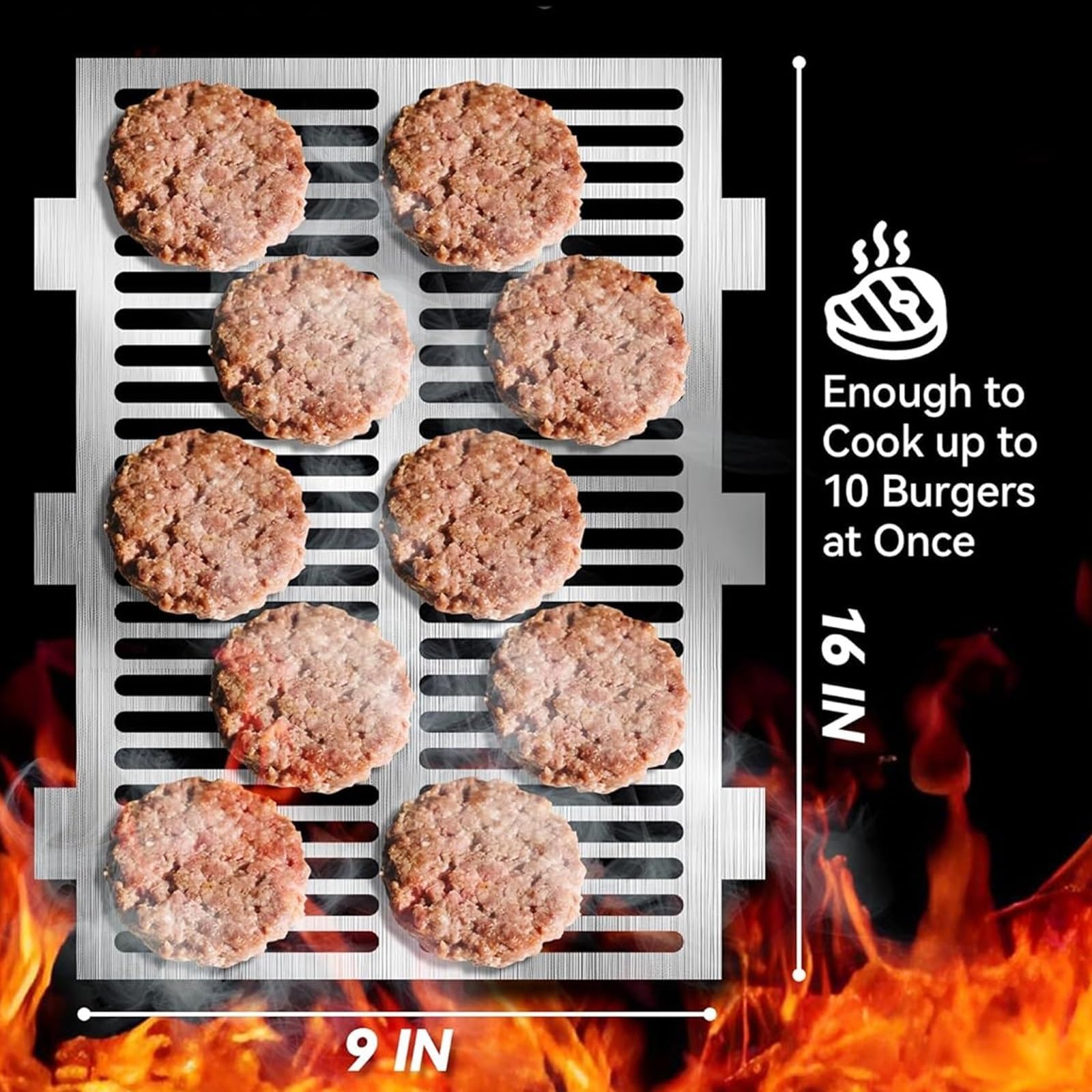 Przenośny grill ze stali nierdzewnej – składany grill na węgiel drzewny na kemping, gotowanie na zewnątrz, lekki i stabilny piec kabobowy, łatwy do przechowywania sprzęt do grillowania