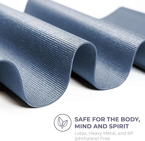 Miniatura 32 de Sunshine Yoga Voyage - Tapete de yoga a granel, paquete de 6, 72 x 24 pulgadas, esterillas de yoga profesionales para estudio y gimnasio, 0.197 in