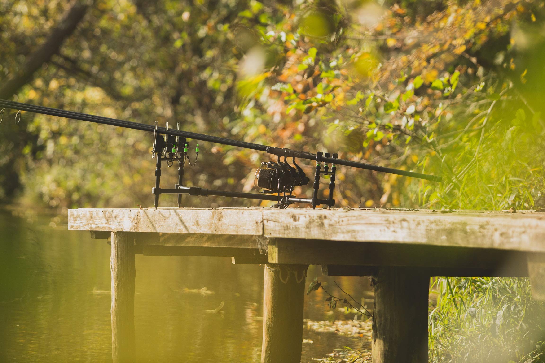 Solar Tackle Estantes para cañas A1 Unisex