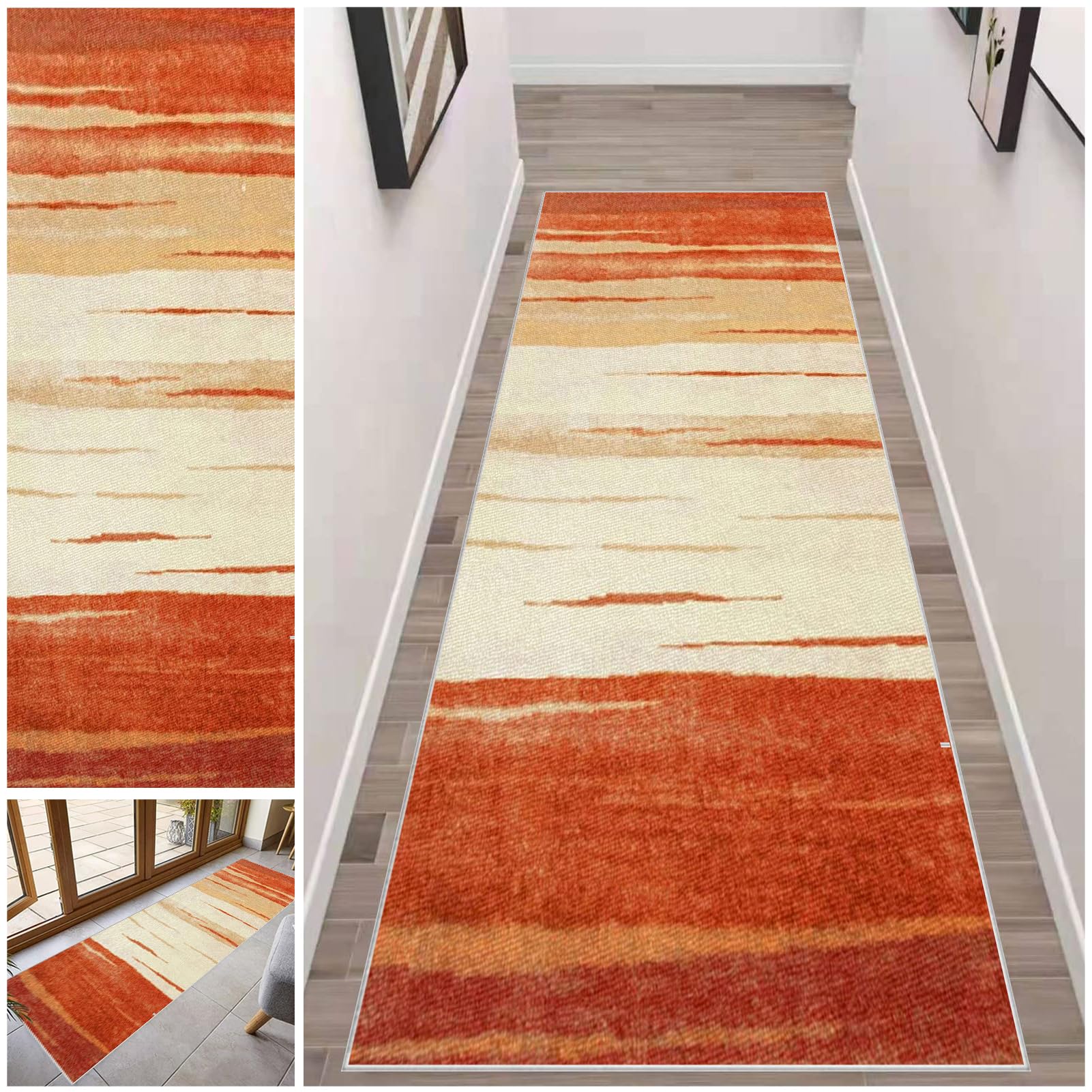 Tappeto Cucina 70 x 300 cm Antiscivolo Lavabile Moderno Tappeto Passatoia Cucina Tappeto da Cucina Lungo Tappeti Runner Corridoio Tappeto Ingresso Interno Tappeto Corridoio per Salotto Camera