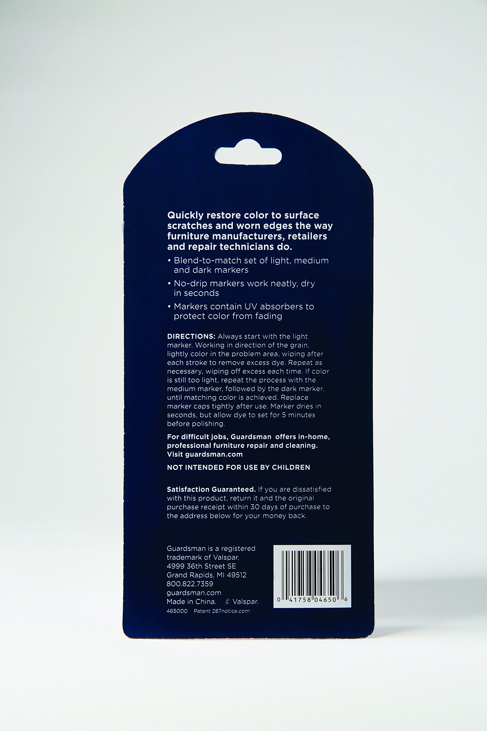 Guardsman 529834 3 Colors Wood Markers3 ColorsTouchUp and Repair