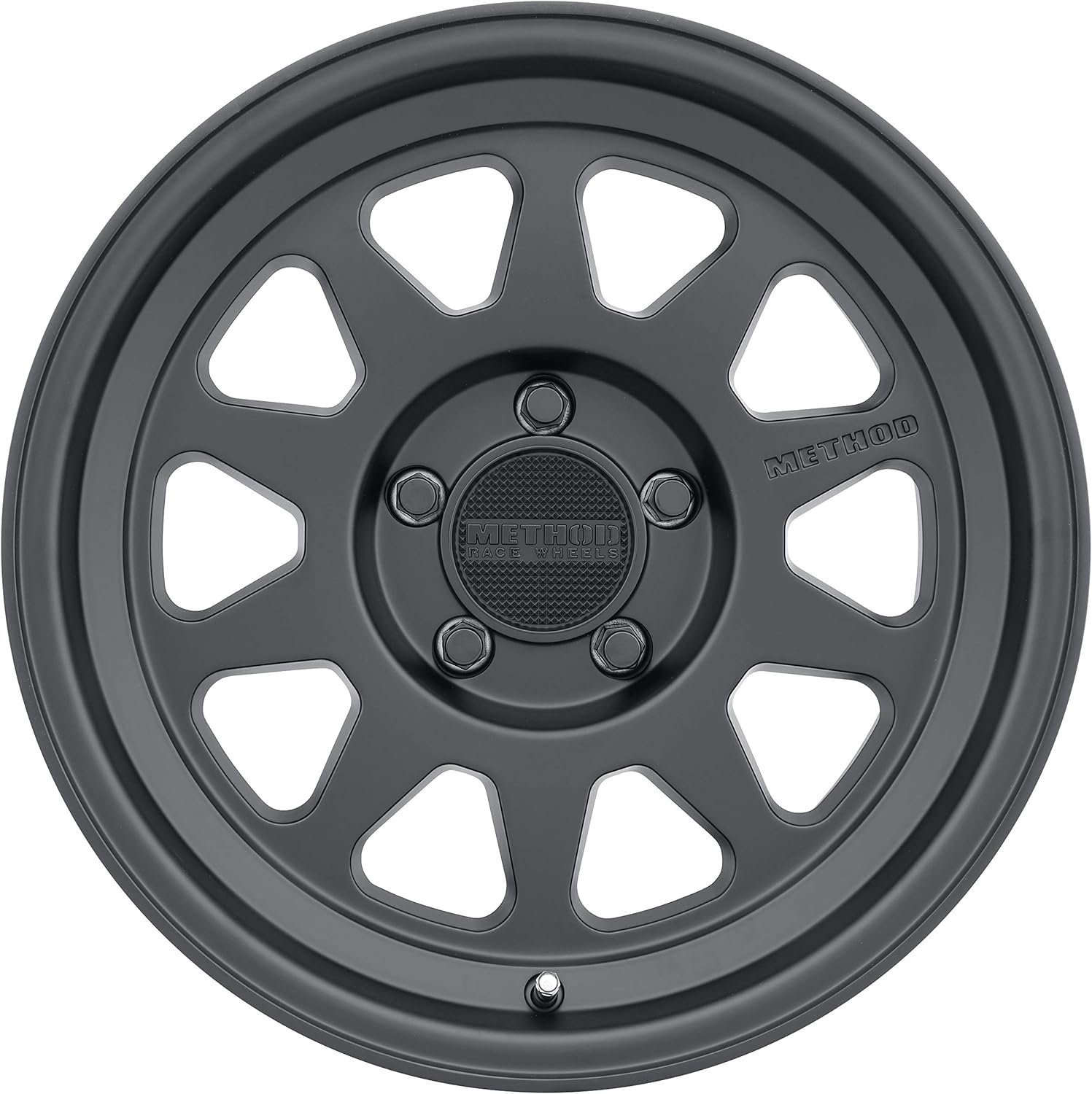 Method Race Wheels 316 Matte Black 17x8.5" 5x150", 0mm offset 4.75" Backspace, MR31678558500