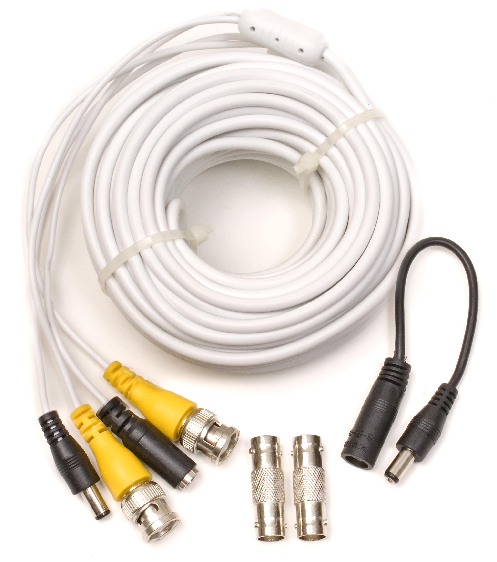 Q-See60FT BNC Video & Power Cable with 2 Female Connectors