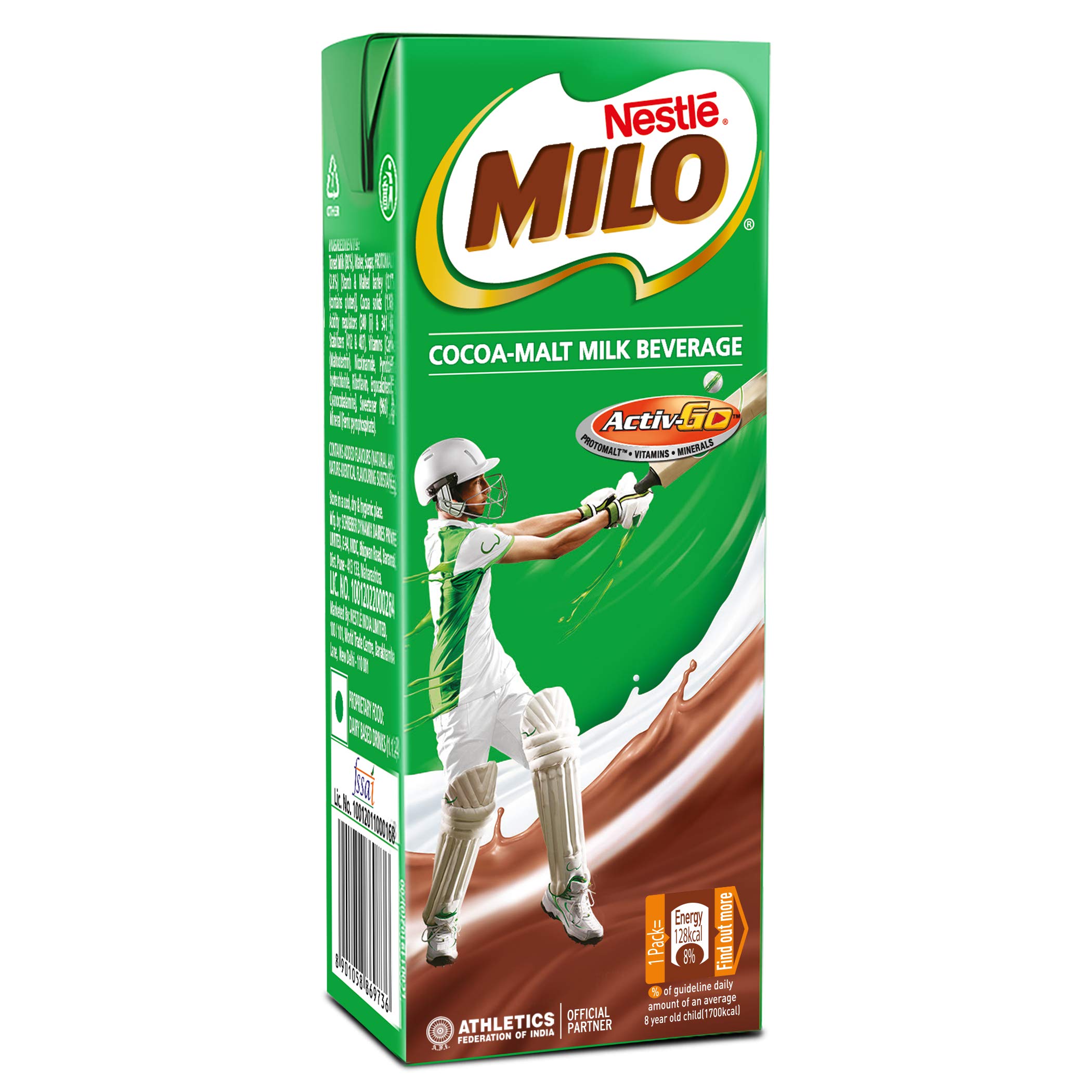 Nestle Milo ActivGo Powder Health Drink (Chocolate Flavour) 180ml