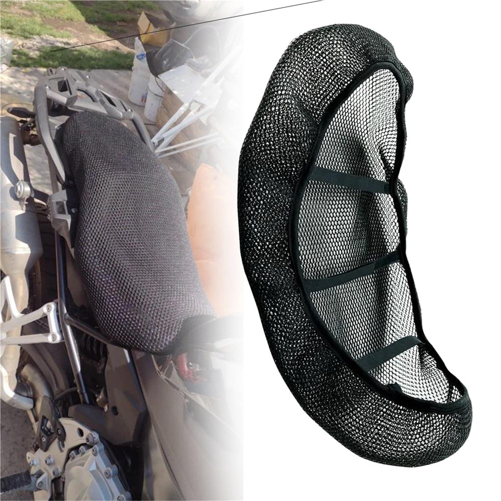 Funda de asiento para Kawasaki Versys 650 protector impermeable moto 8