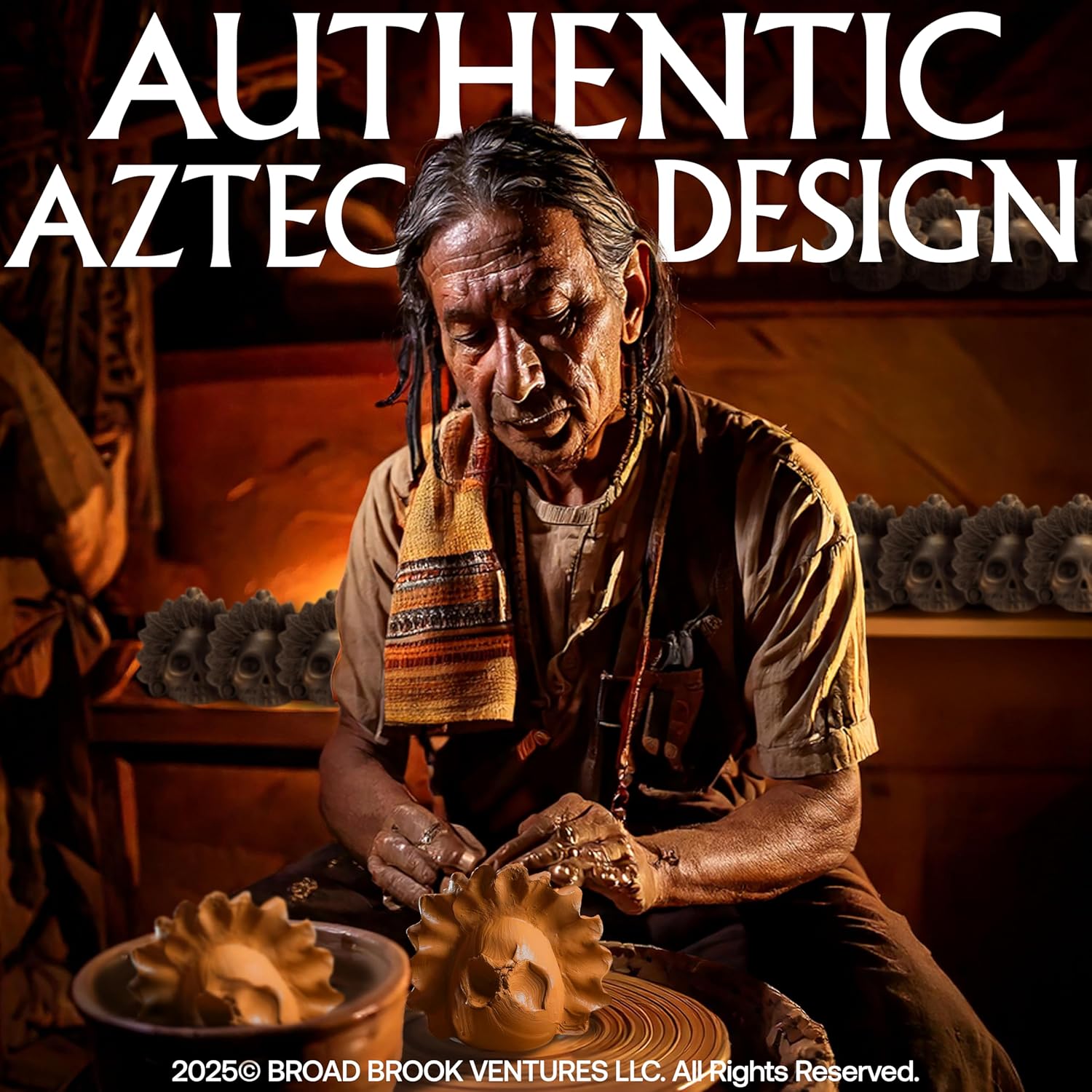 Original Aztec Death Whistle: Loudest Scream Whistle At 125+ Decibels - Authentic Human Sounding Screams - Easy to Blow & Scare - ARKAEOLOGY