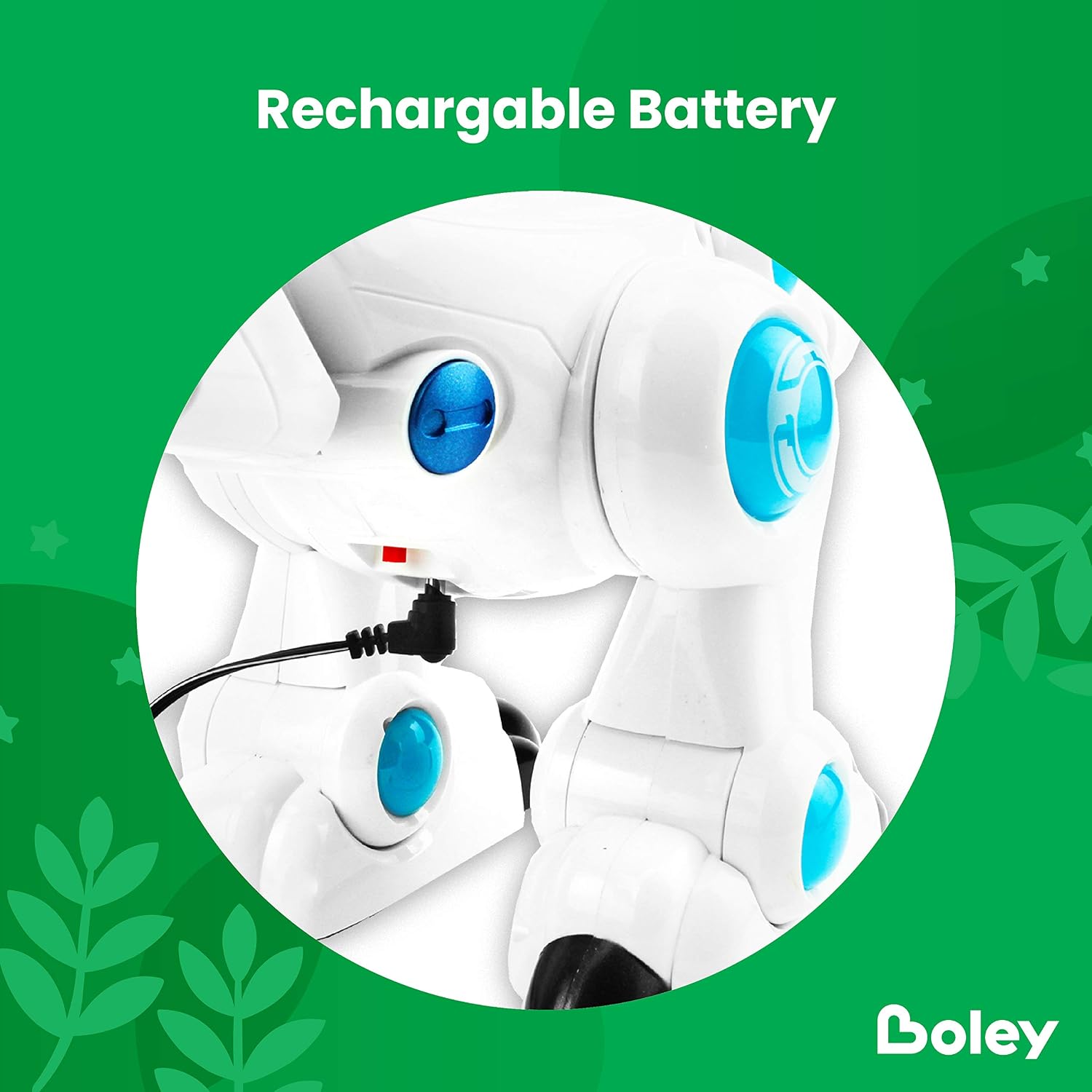 Boley RC Dinosaur Robot - Infrared Remote Control Dinosaur T-Rex Toy Robot with Mist, Music, and Lights - Kids Robotic Dinosaurs Toys for Boys and Girls