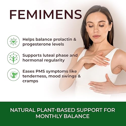 Miniatura 8 de FEMIMENS - Fórmula de salud para el bienestar y el ciclo de la mujer, 120 cápsulas