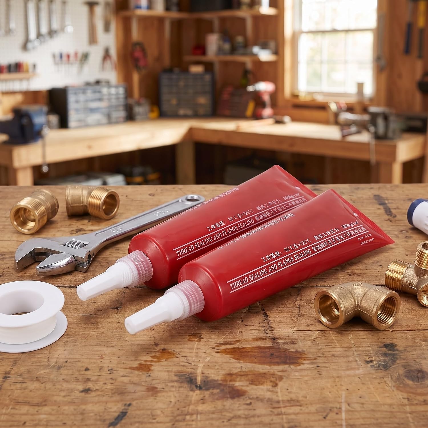 2pcs Thread Sealing Paste Pipe Joint Compound for Threaded Joints