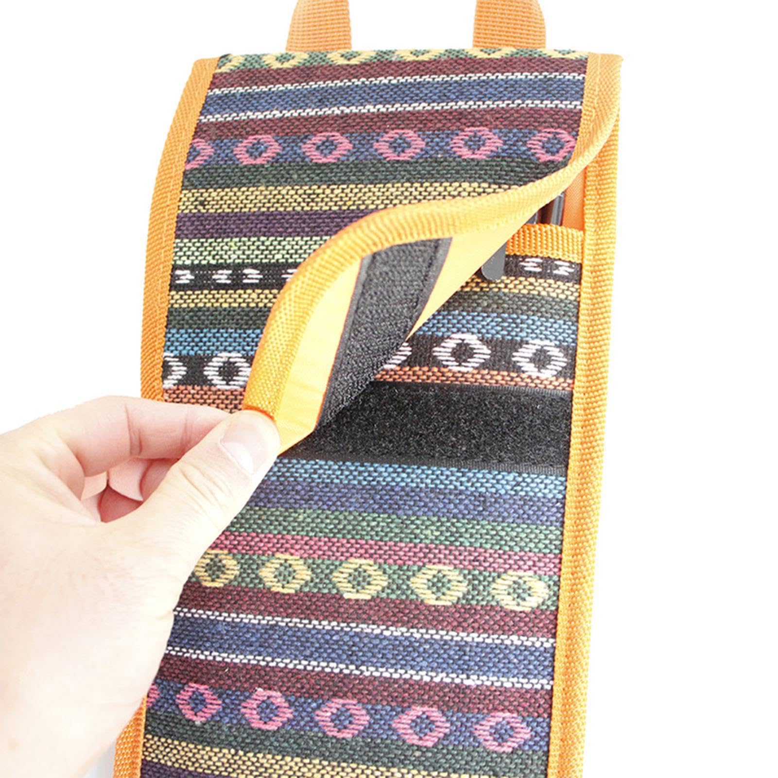 Ensemble de piquets de tente – Sac de rangement pour piquets de sol | crochets | Sac de rangement pour piquets de tente de camping en plein air, sac de rangement robuste pour piquets de tente de