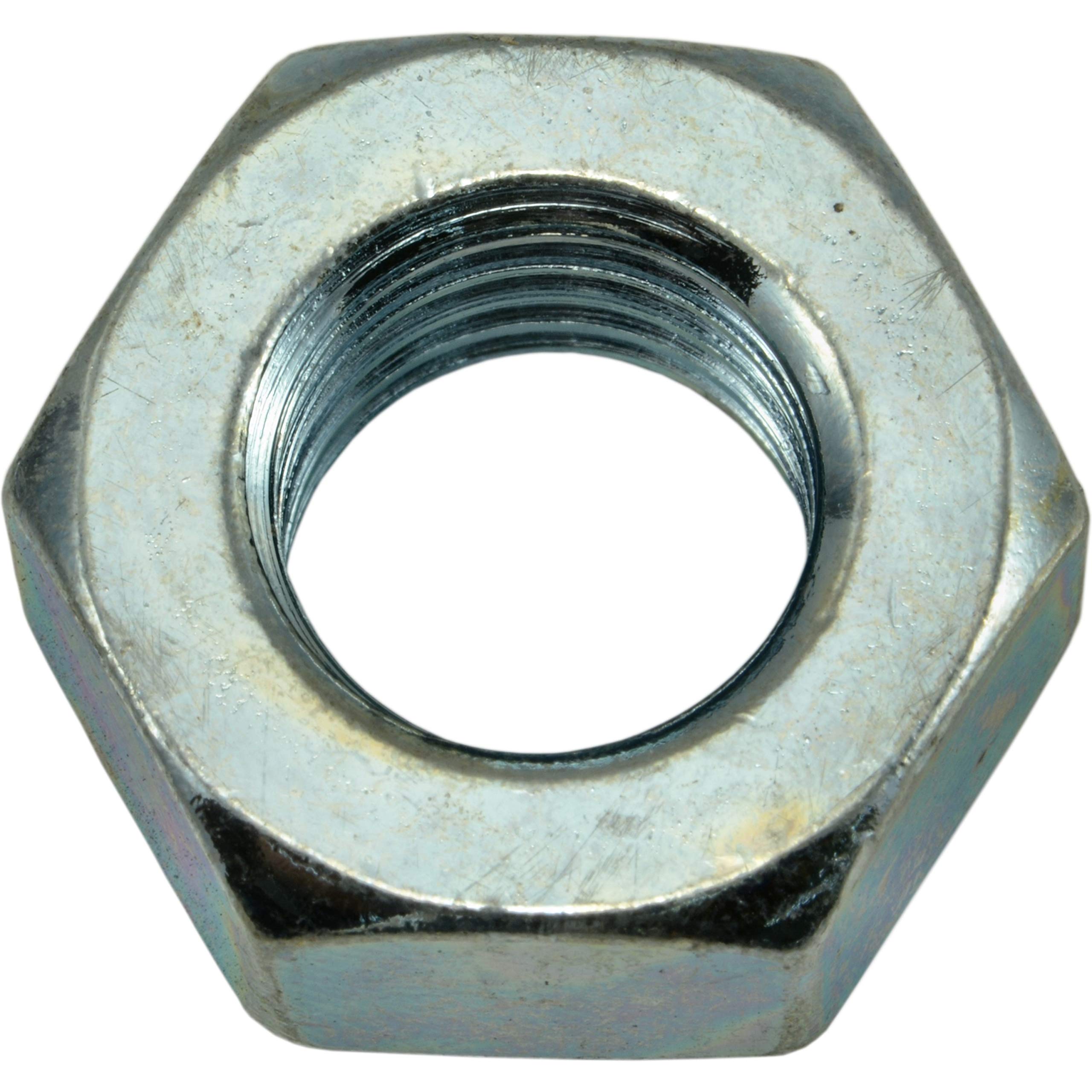 Hard-to-Find Fastener 14mm-2.00 Left Hand Hex Nuts – 6-Piece, Zinc-Plated Steel, Ideal For Reverse Thread Applications, Automotive & Industrial Use