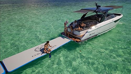 Miniatura 8 de Paradise Pad Estera inflable del lago, almohadilla flotante inflable, estera del lago para el barco