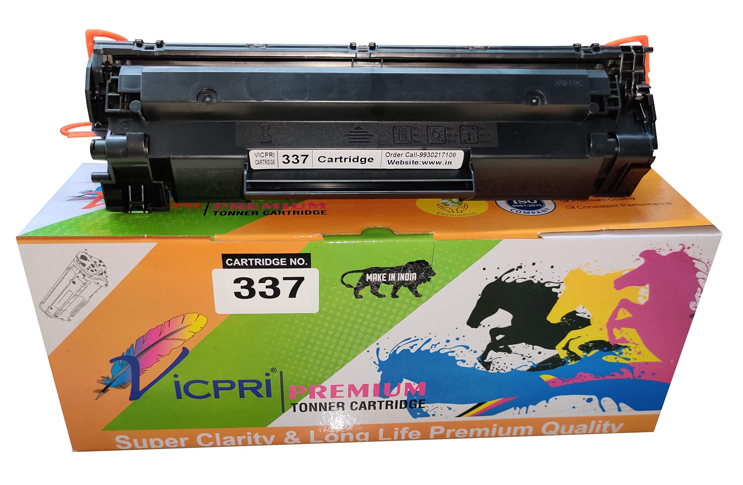 VICPRI 337 Toner Cartridge Compatible with CN iC MF211/MF212w/MF215/MF216n/MF217w/MF221d/MF222/MF223/MF224/MF226dn/MF229dw (Pack of 1)