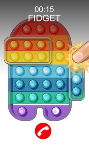 Fake Call From Fidget Toy