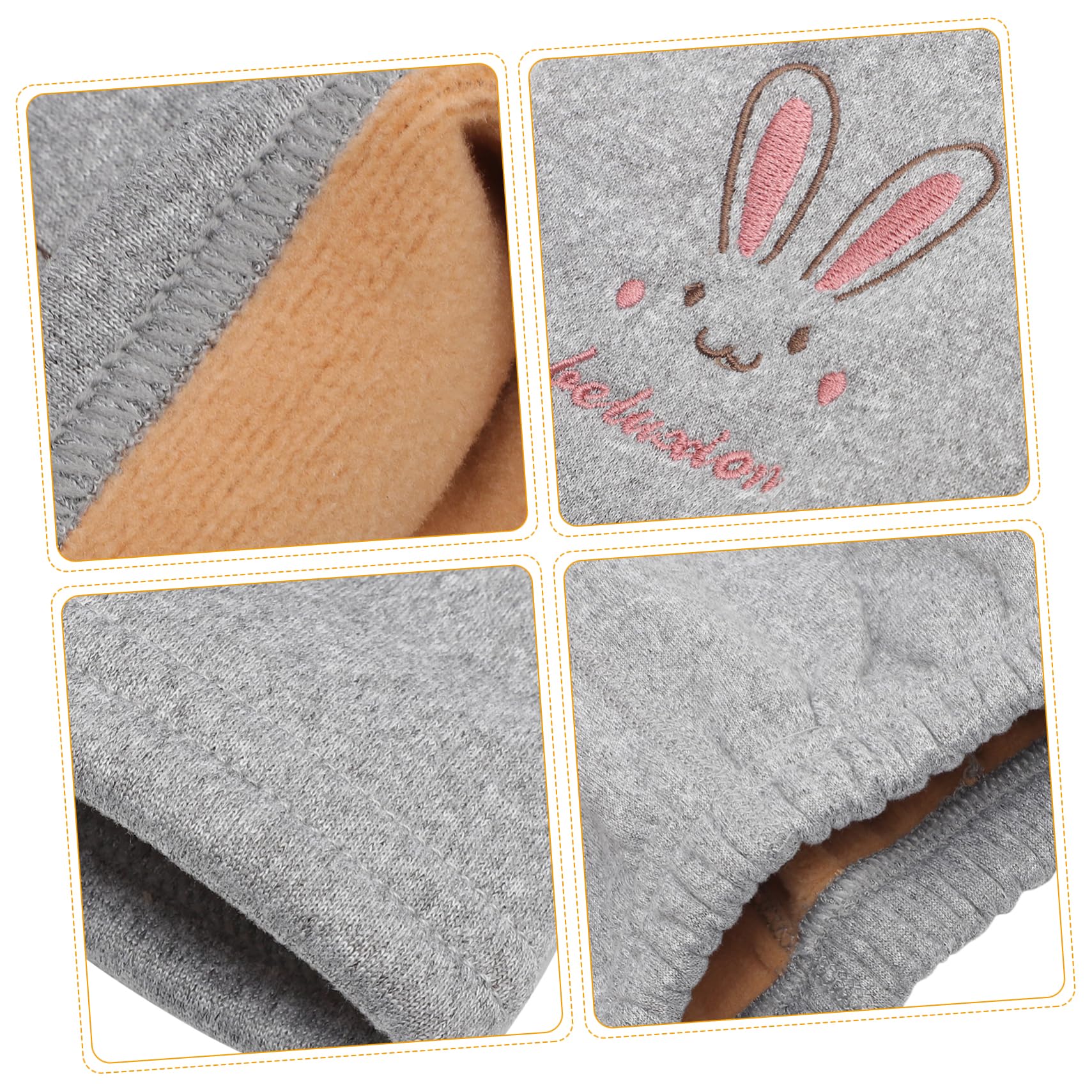 GALPADA 3 Piezas Polainas de bebé Pantalon Termico Pantalón térmico Pantalones de Lana niñas Leggins con Forro Polar para niños Leggins con Forro Polar niños Polainas Calientes Espesar