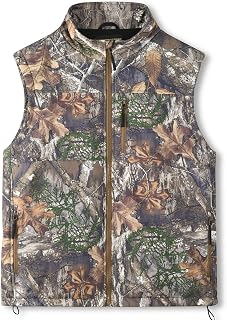 ZXCVB Mens Camouflage Sleeveless Jacket, Windproof Cold Warm Hunting Vest, Jungle Colour Outdoor Vests