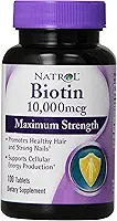 Biotina 10.000 mcg Natrol 100 Tabletes - Importado
