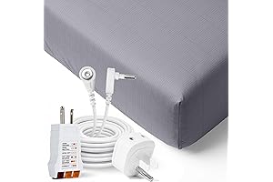 Organic Gray Grounding Queen Size Fitted Sheet