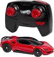 Vista 6 de Hot Wheels RC Vehículo Ferrari SF90 Stradale Assetto Fiorano a escala 1:64