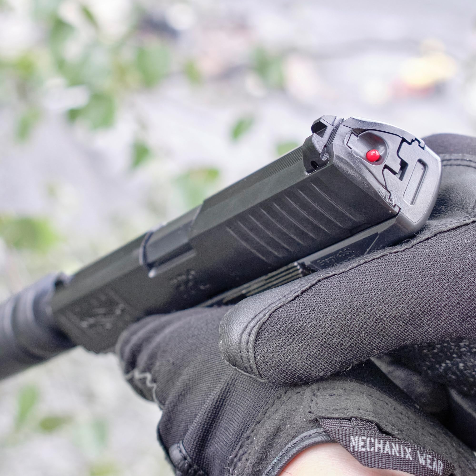 Umarex Walther PPQ Navy BK Spring + Chargeur supp. + Silencieux 0.5J Adulte Unisexe, Noir, Taille unique