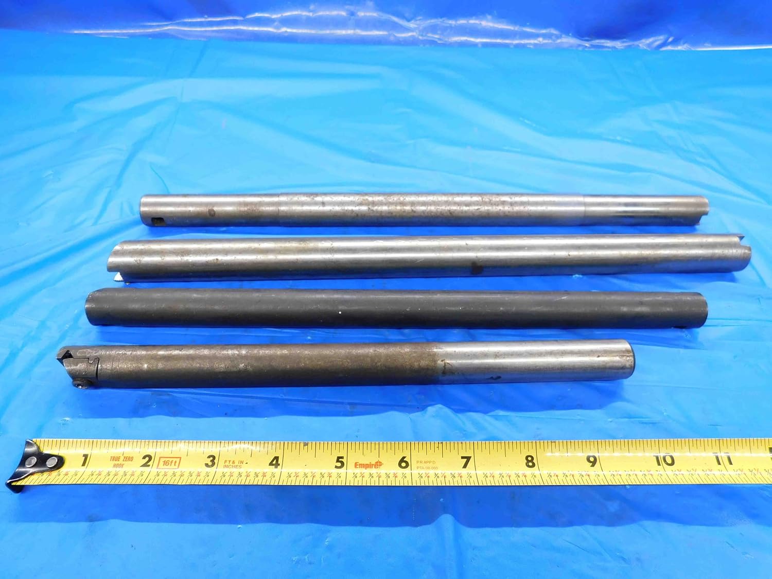 M & J Tooling LLC LOT of 4 Lathe Boring Bars Shank Sizes UP to 7/8"" for Square/Triangle Tool BIT - BT1966BH3