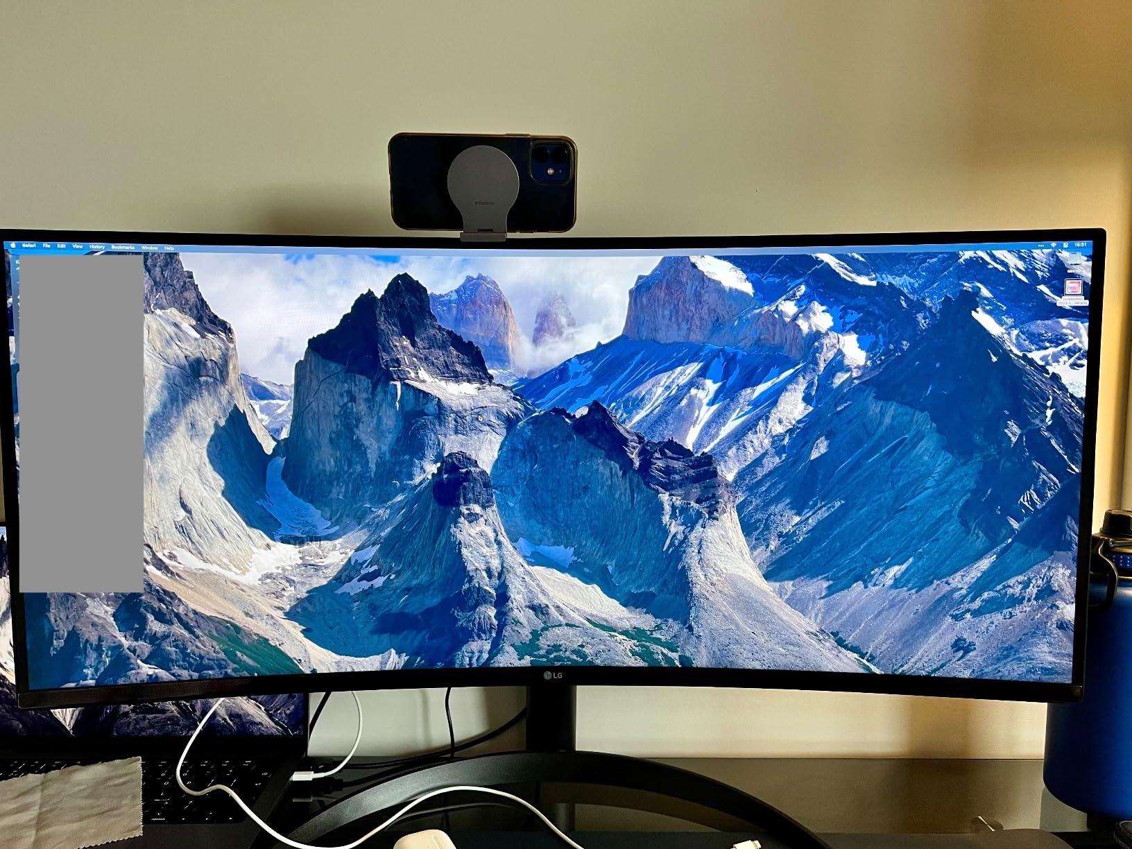 Stouchi Continuity Camera Mount for iMac, Desktop Monitor Compatible