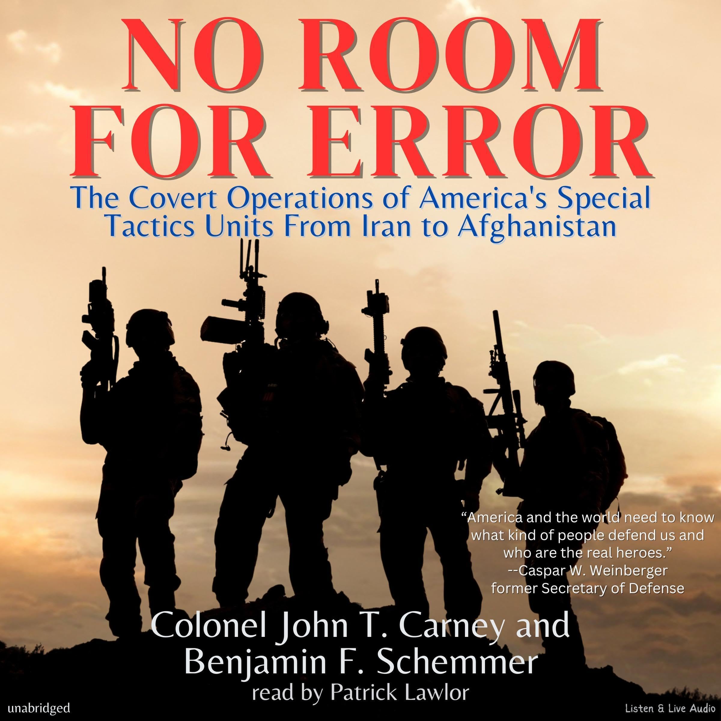 Cover art for No Room for Error