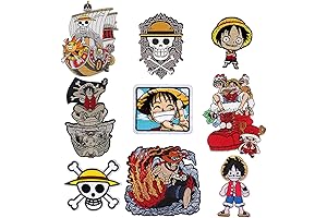 One Piece Anime Patches for Backpacks