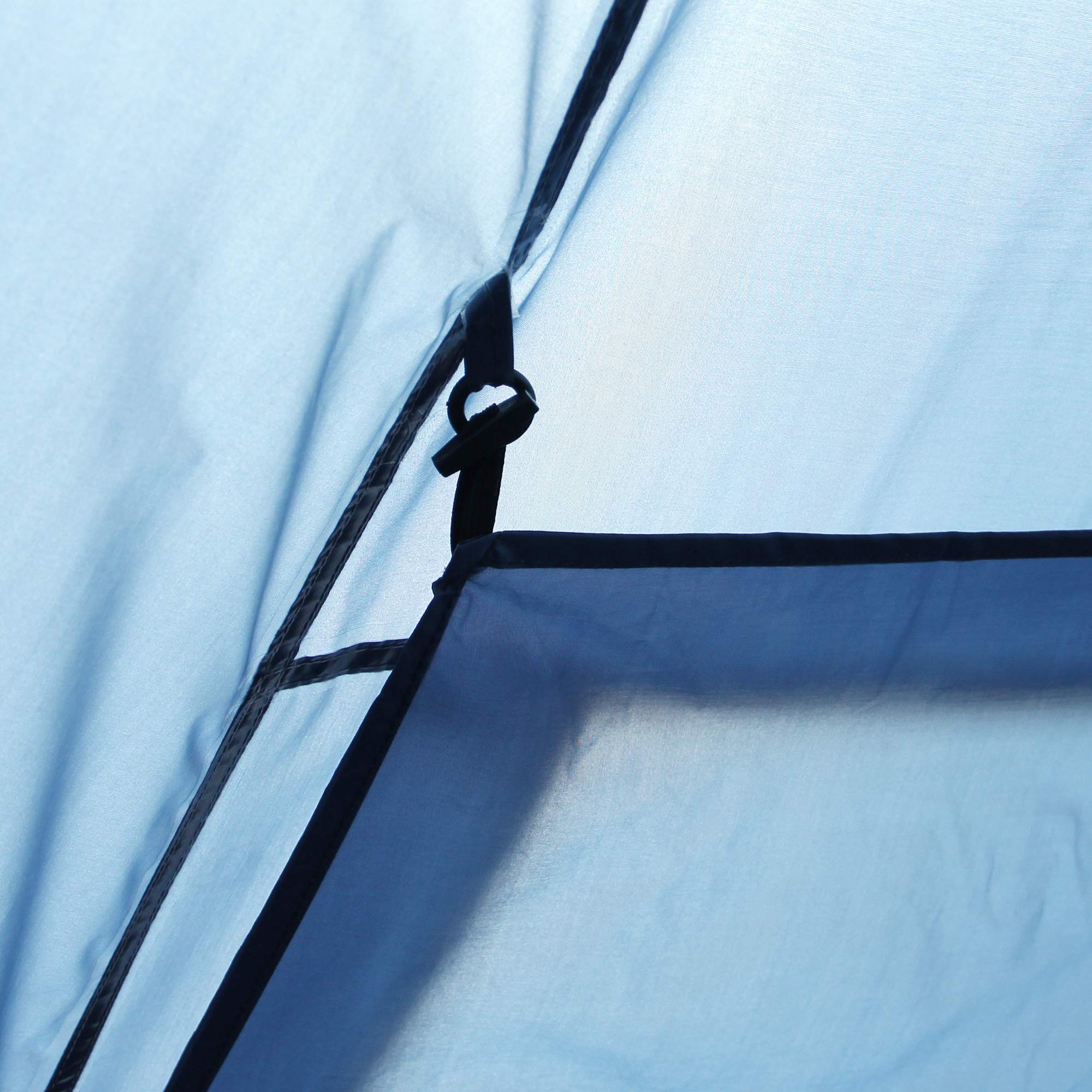 your GEAR Tienda de campaña Ravello Tipi en 2 tamaños para 4-8 personas, tienda familiar con 400 cm o 500 cm de diámetro, tienda de campaña con columna de agua de 5000 mm, protección UV 50+, suelo