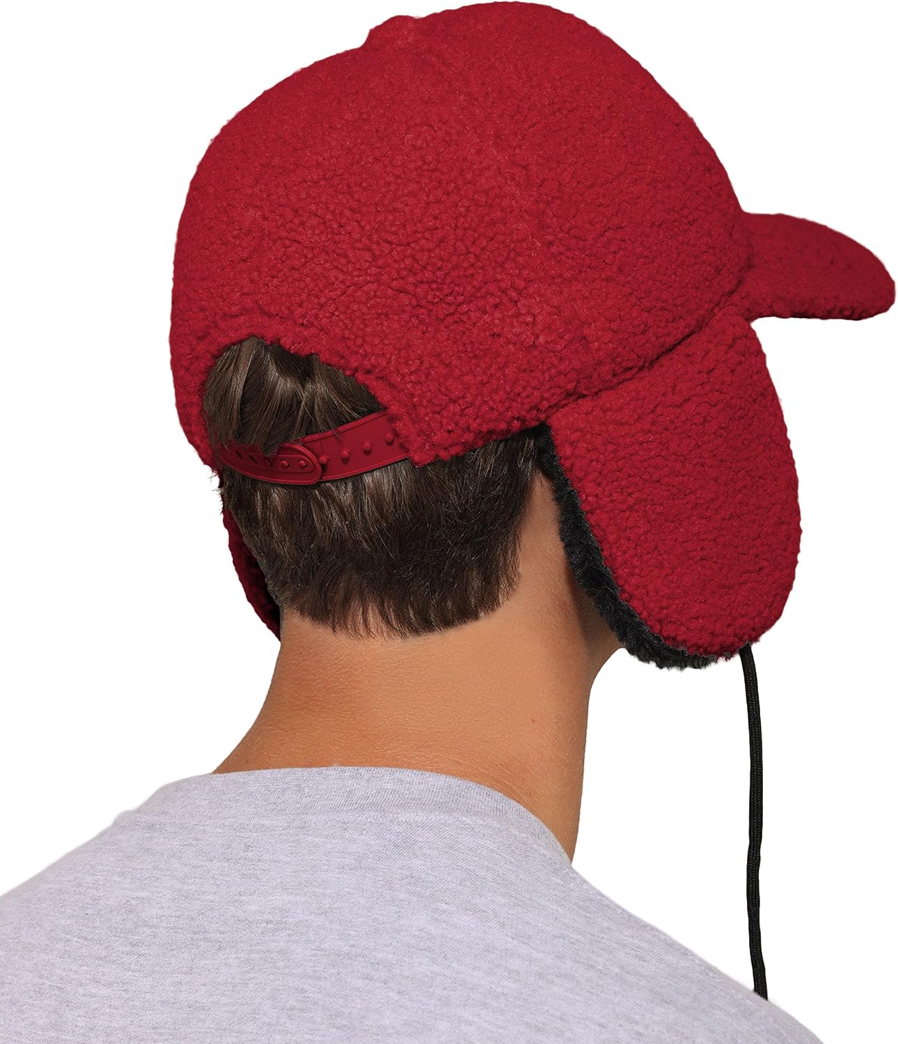FOCO NFL Unisex-Adult NFL Team Logo Sherpa Trapper Novelty Hat Cap