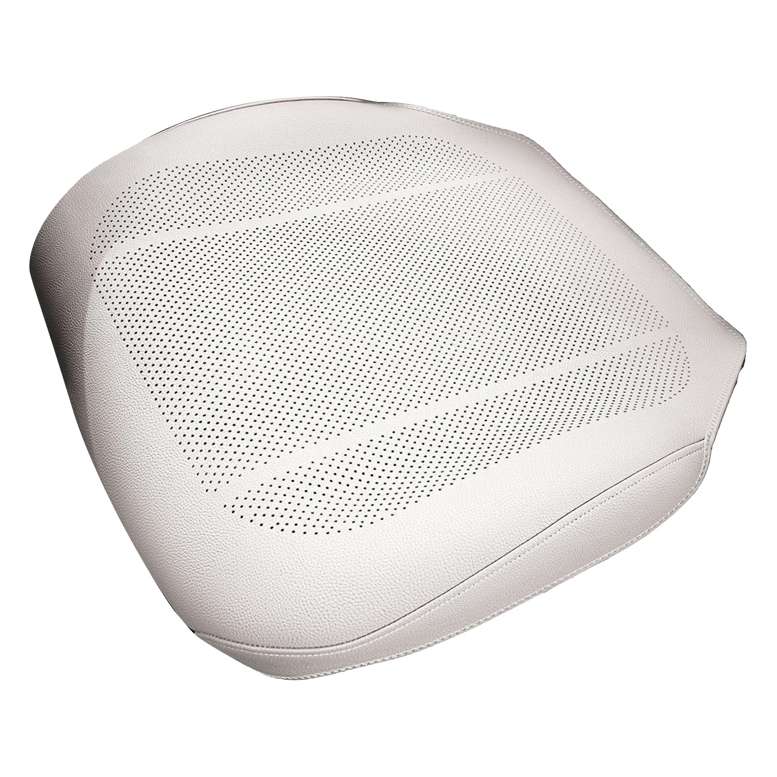 CRFFZ Ergonomic Pad with Cooling Ice Silk Fabric Seats Ventilation Cushion for Long Sitting Comfort and Durability Car Seats Ventilation Cushion