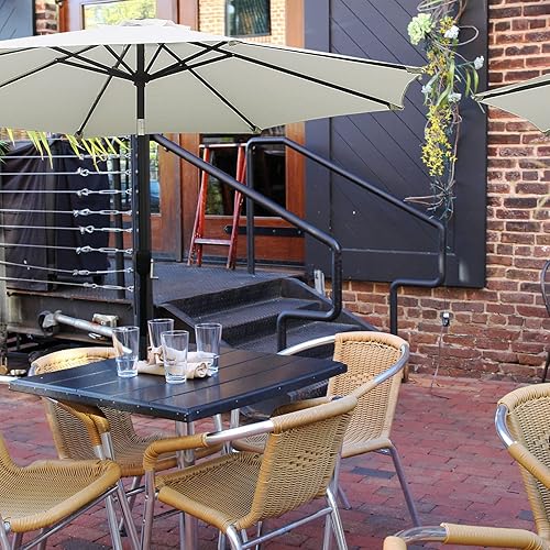 Miniatura 6 de Sunshine Outdoor Sombrilla de patio de 9 pies de repuesto para 8 varillas (2 unidadespaquete)