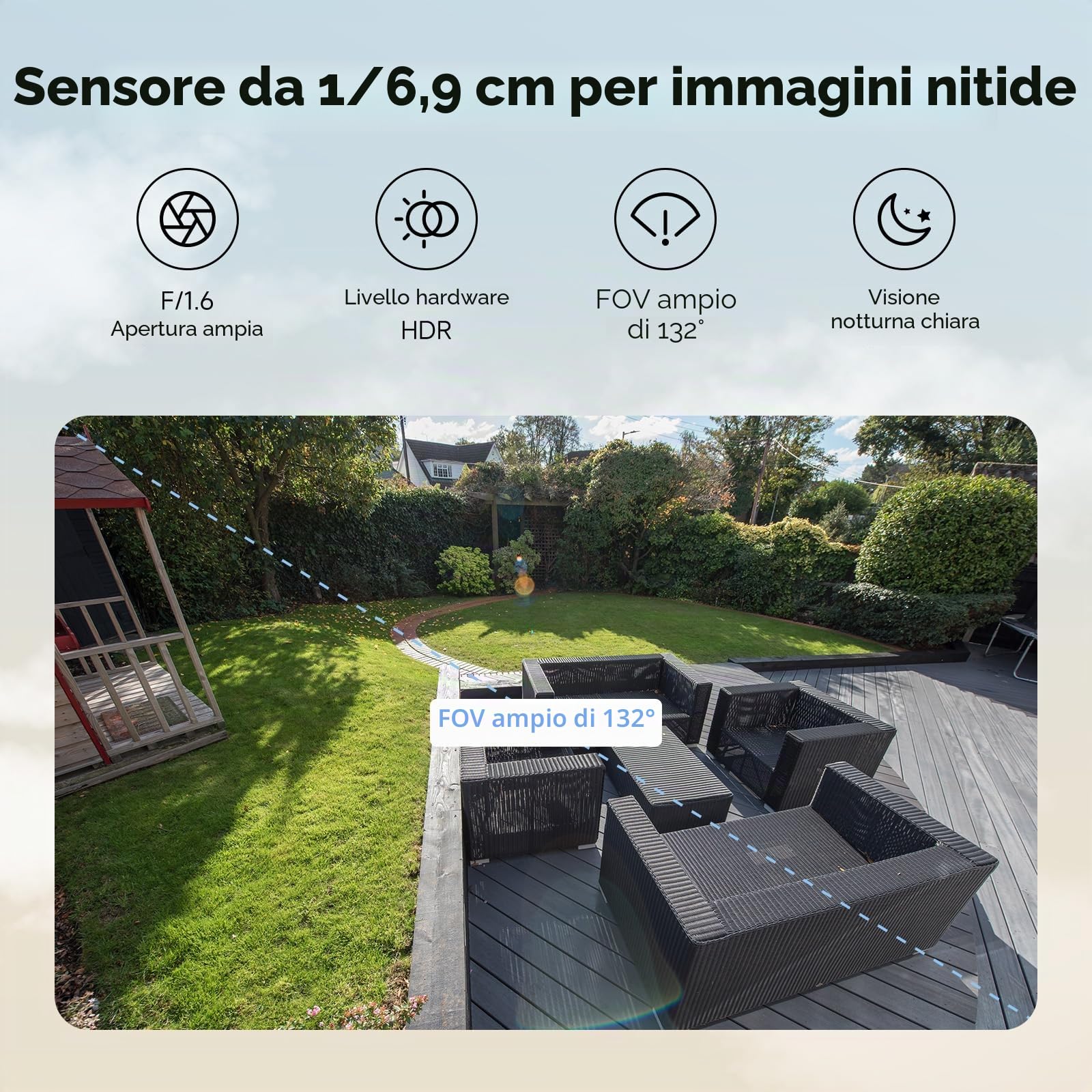 XIAOMI Solar Outdoor Camera BW400 Pro Set