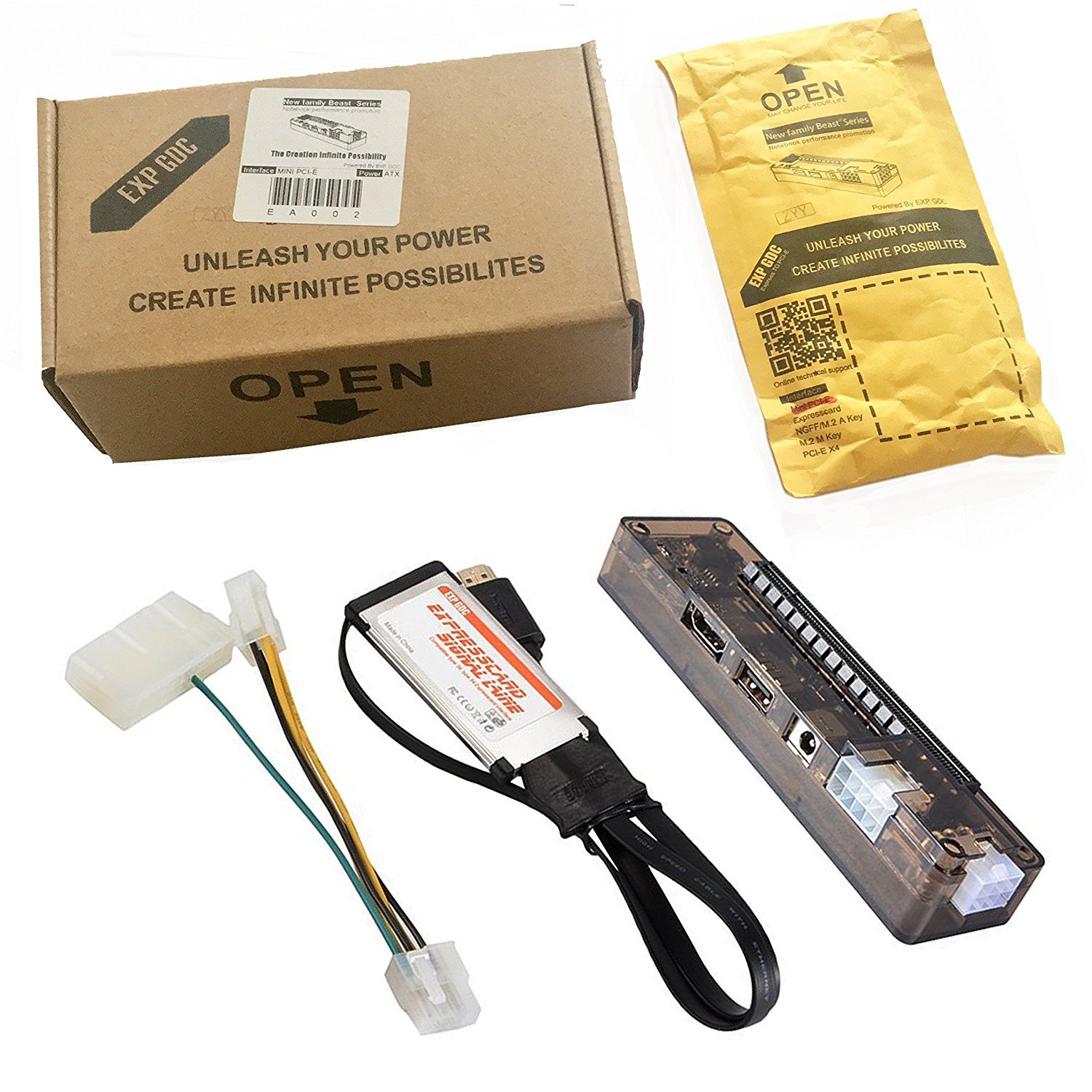 Buy EXP GDC Beast Laptop External Independent Video Card V8.0 Set (PCI