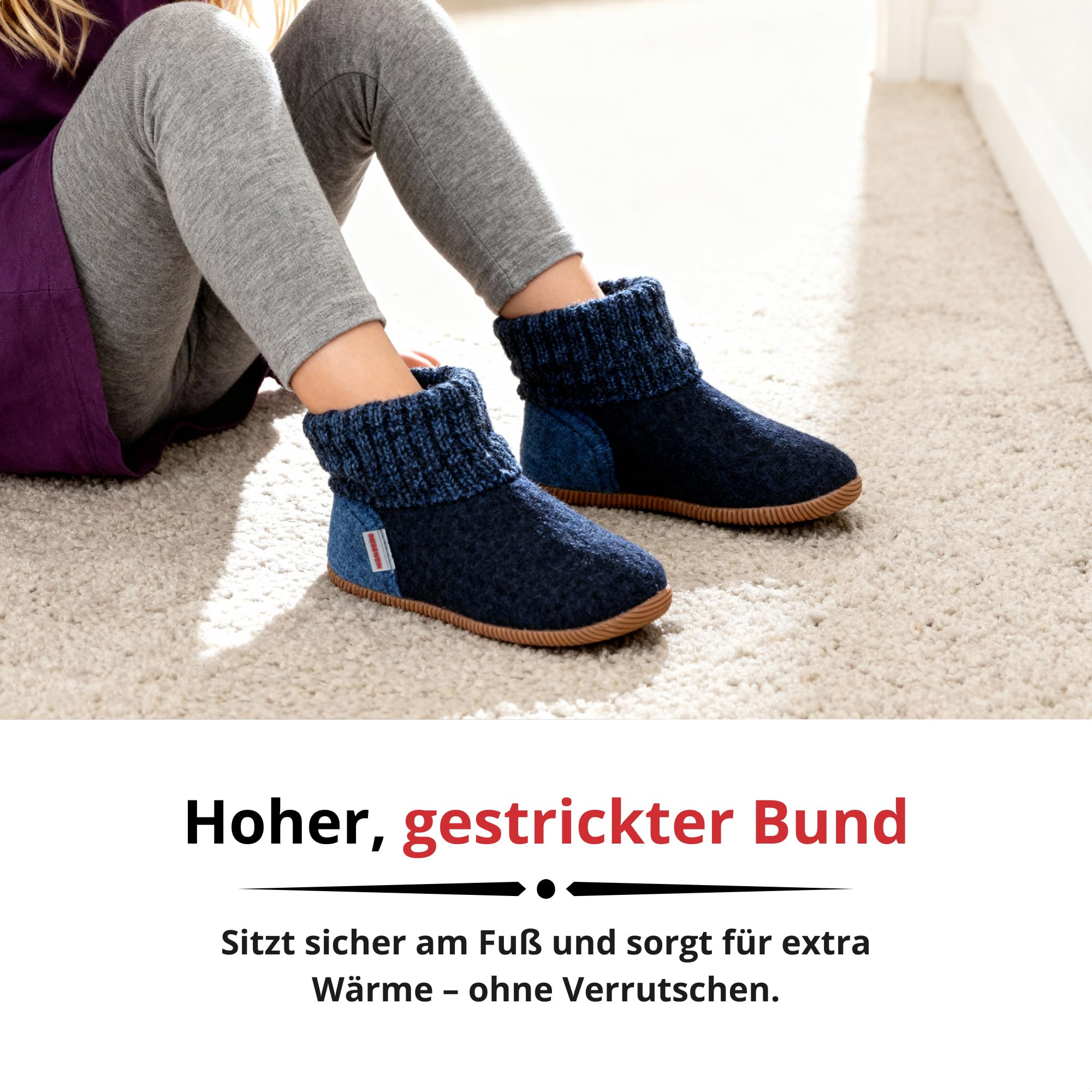 Giesswein Wildpoldsried Kids PantofoleUnisex - Bambini e ragazzi