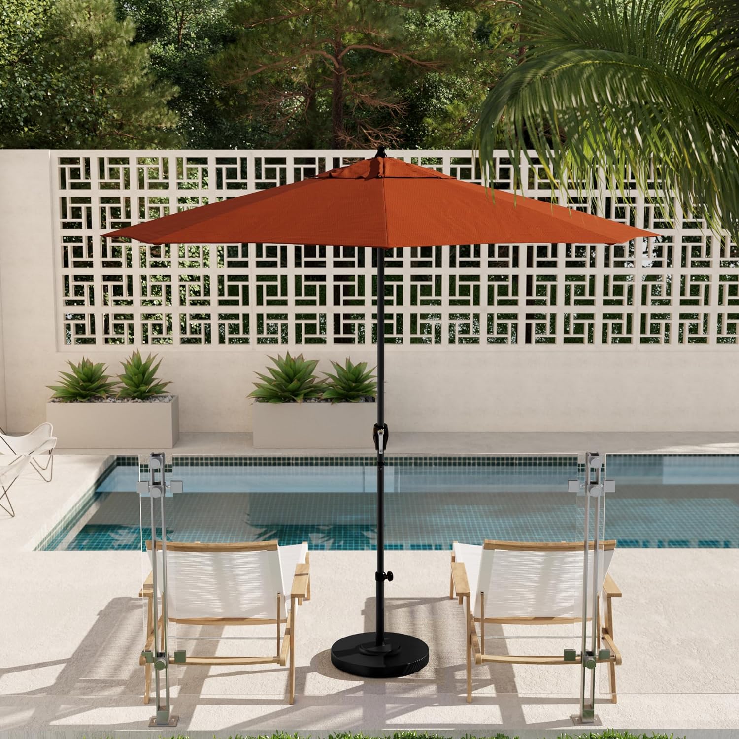 California Umbrella 9' Rd Aluminum Patio Umbrella