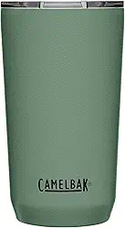 CamelBak, Copo Térmico Thumbler, 500 mL, Aço Inoxidável, Tampa De Três Modos, Base Silicone,Mantém a Temperatura, Sem Vazamentos, Revestimento Resistente, Verde