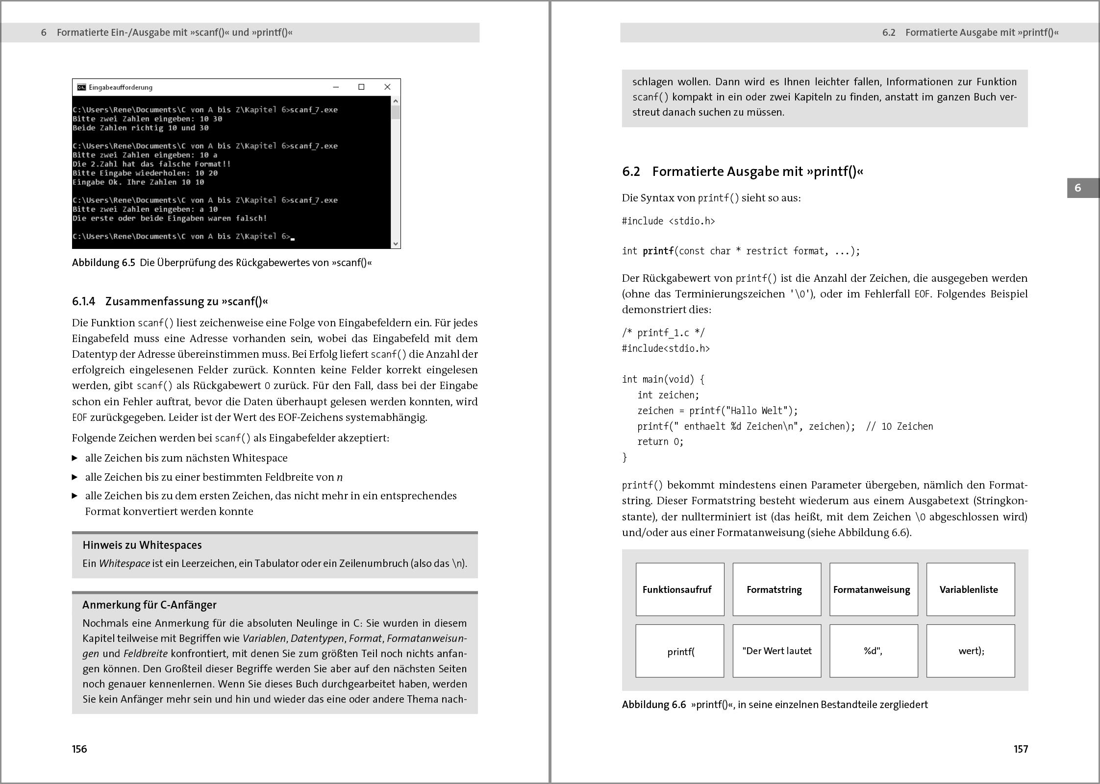 C von A bis Z: Das umfassende Handbuch für C-Programmierer. Zum Lernen und Nachschlagen. Aktuell zum Standard C18