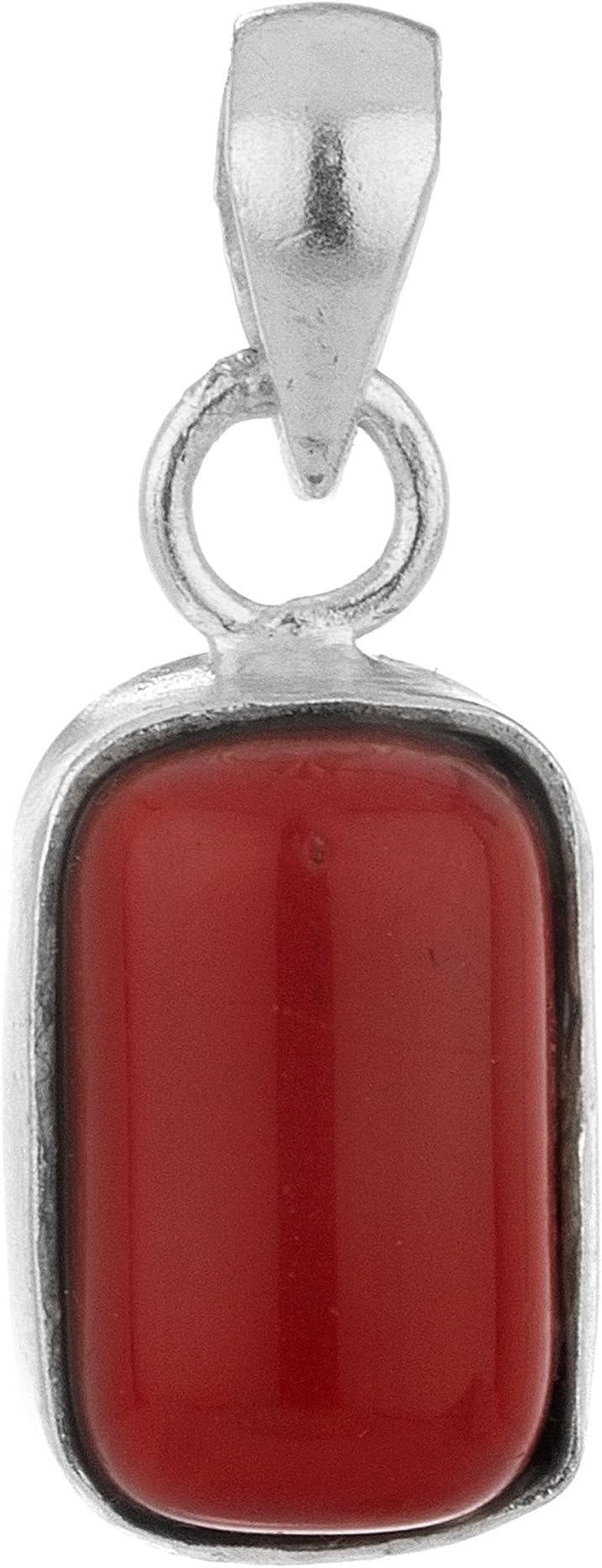 Astrology Paradise Silver Moonga Pendant