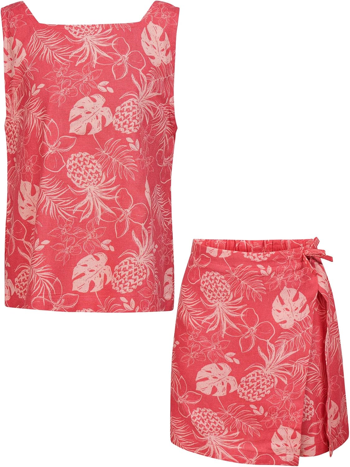 Vince Camuto Clothes Girls’ 2-Piece Skirt Set with Graphic Top & Skirt – Stylish Outfit for Toddler to Big Girls (2T-12)