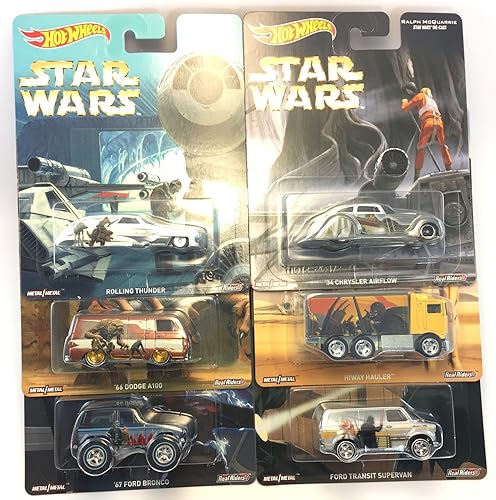 Hot Wheels DLB45-956F - Juego de 6 coches con escala 164