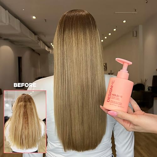 Miniatura 7 de Design.Me HOLD.ME Crema para peinar  Crema alisadora de cabello para golpes y aspecto elegante  Hidratante, domina el encrespamiento y los vuelos,