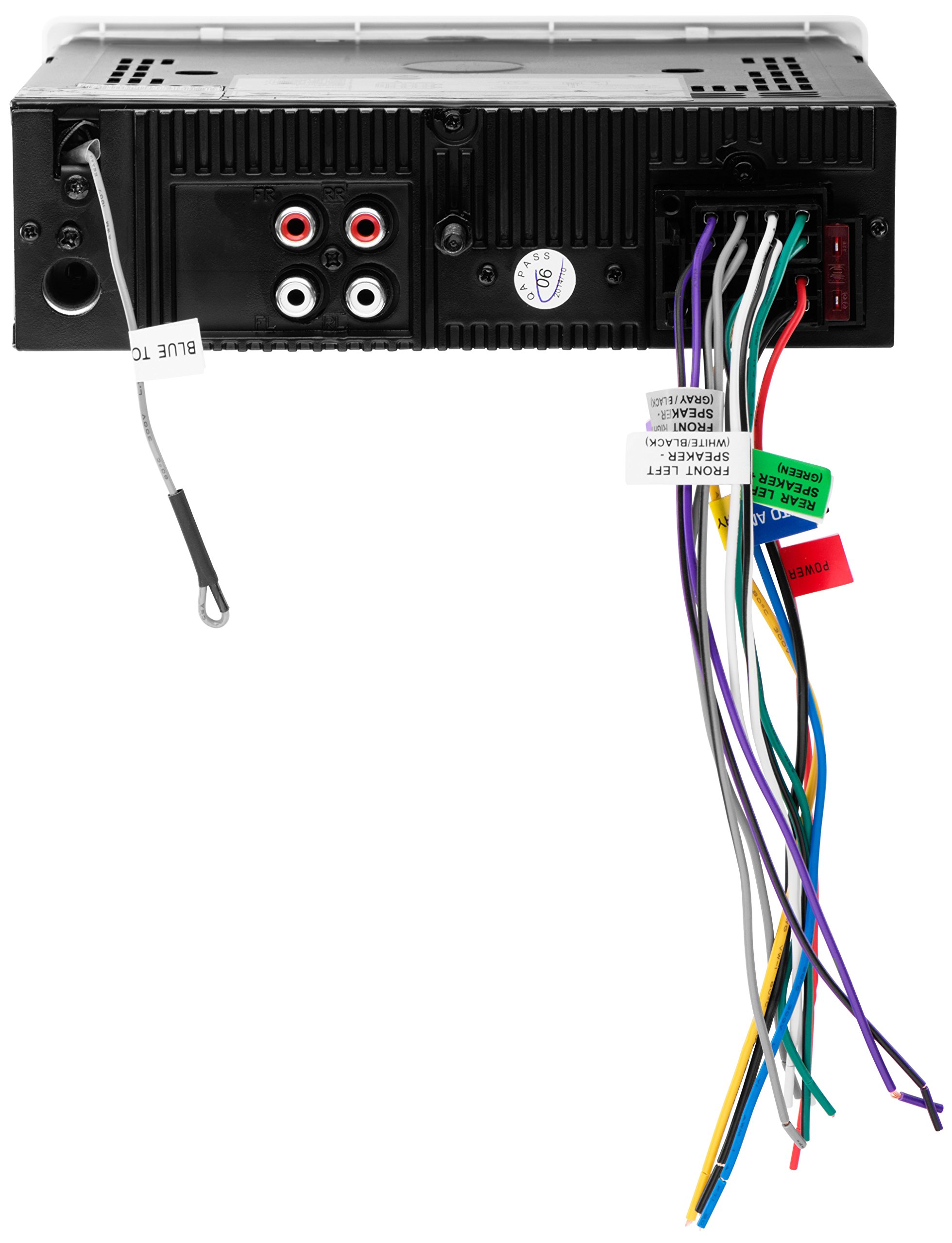 BOSS Audio Systems MR762BRGB Marine Stereo Single Din, Bluetooth