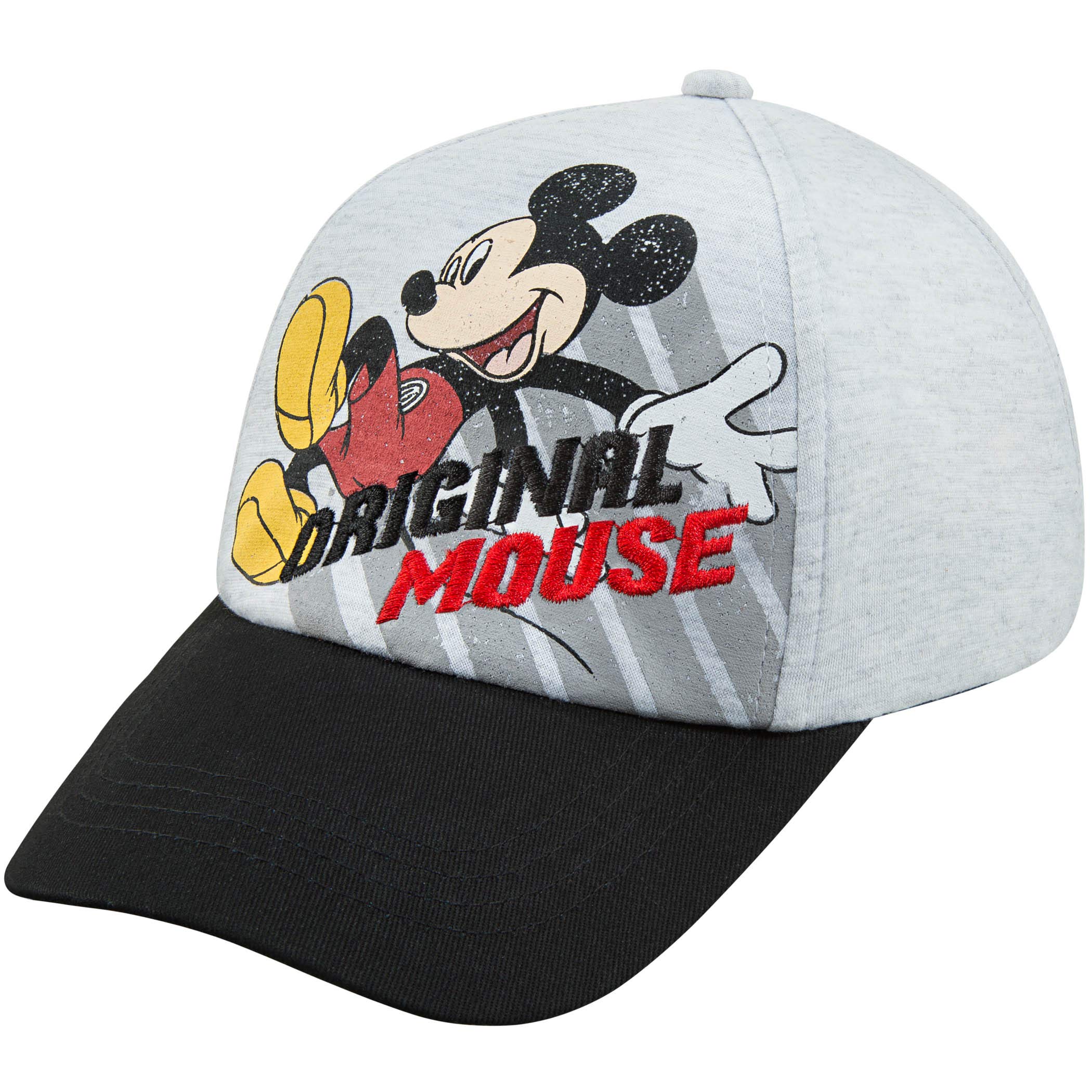 DisneyToddler Boys Mickey Mouse Baseball Cap - Age 2-4 Grey